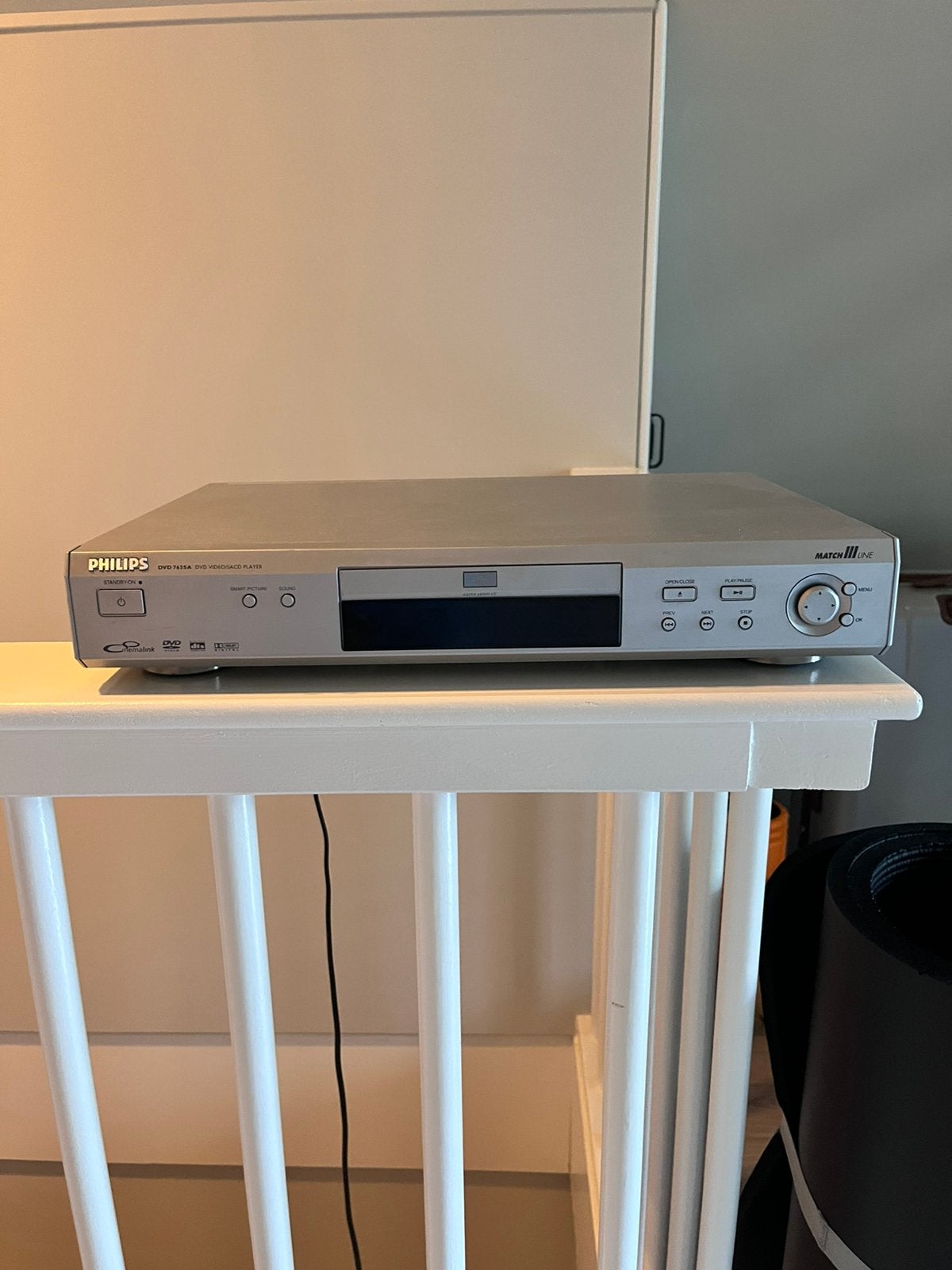 Philips DVD 763 SA SACD/DD/CD speler matchline + orig. AB, Ophalen of Verzenden, Gebruikt, Philips