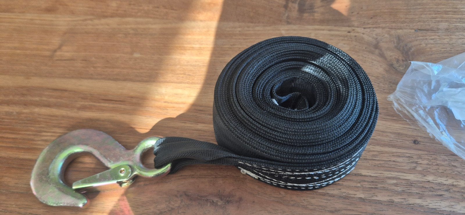 Lierband 6 meter nieuw 47mm breed voor boottrailer, Ophalen of Verzenden, Nieuw