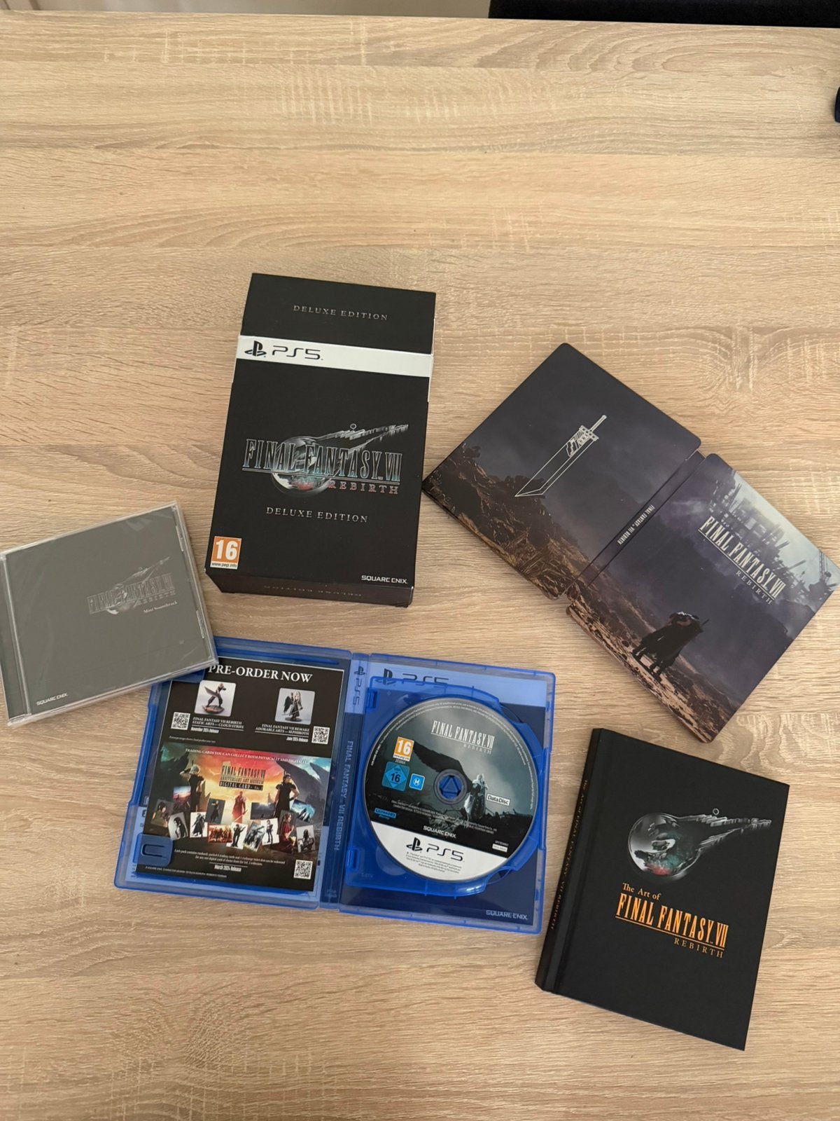 Final Fantasy VII Rebirth Deluxe Edition, 1 speler, Ophalen of Verzenden, Zo goed als nieuw, Role Playing Game (Rpg)