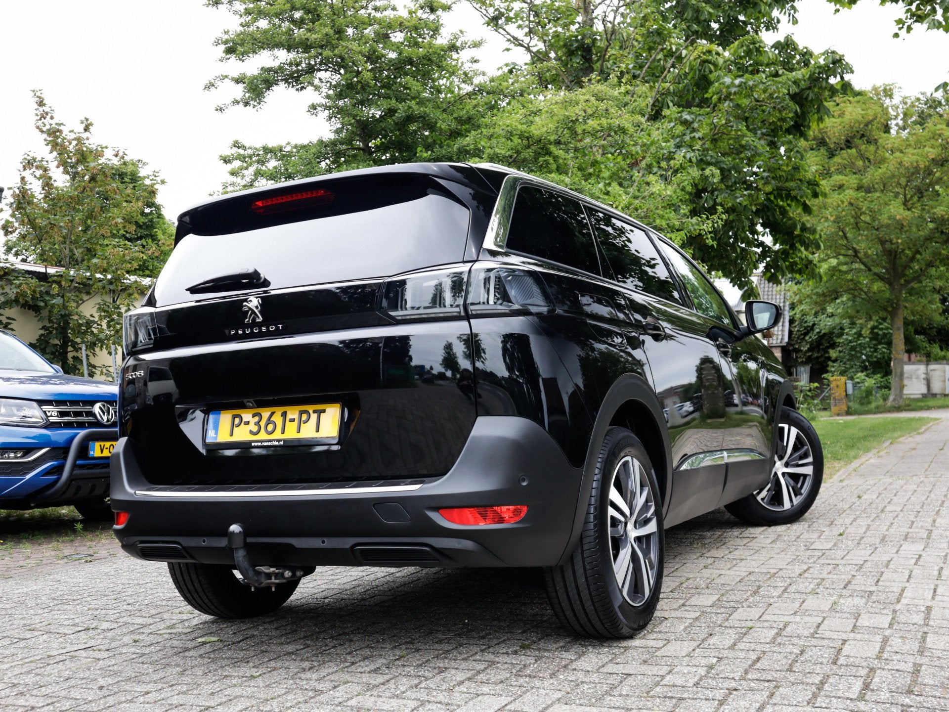 Peugeot 5008 1.2 PureTech Allure Pack Business 1e-Eig. & Dea, Auto's, 12 maanden, Gebruikt, 1199 cc, Zwart