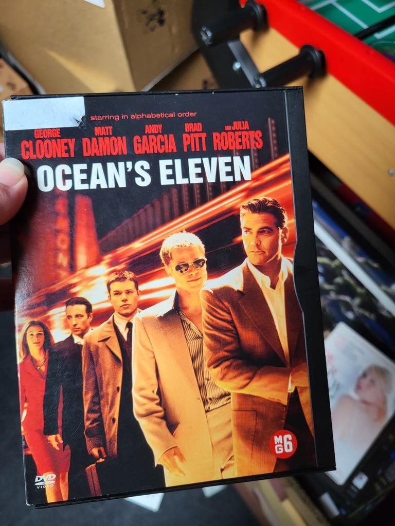 Ocean's Eleven DVD, Cd's en Dvd's, Dvd's | Komedie, Gebruikt, Actiekomedie, Vanaf 6 jaar, Ophalen of Verzenden