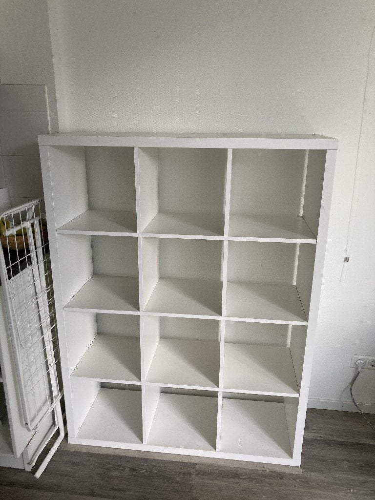 IKEA KALLAX shelving unit 112x147 white, Ophalen, 50 tot 100 cm, Zo goed als nieuw, Minder dan 100 cm