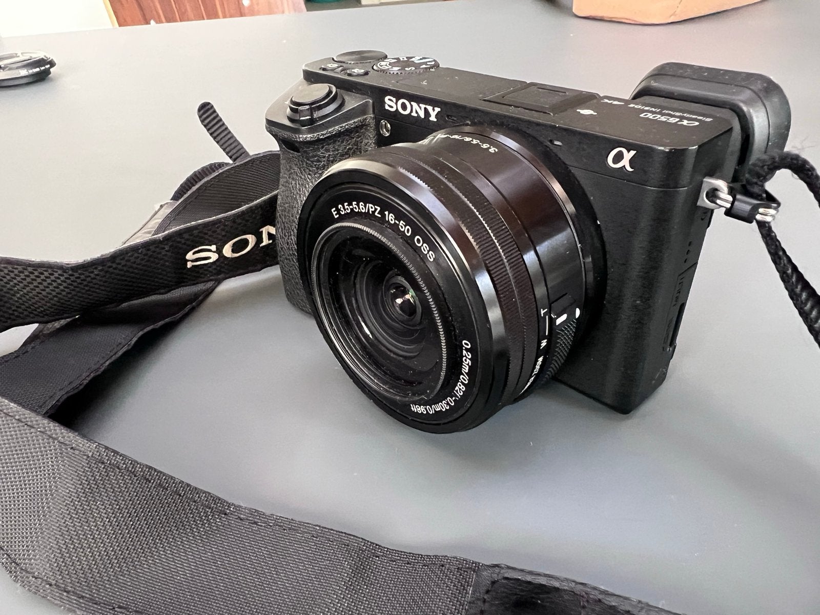 Sony ILCE-6500 Systeemcamera met kitlens. A6500., Ophalen, Beeldstabilisatie, Zo goed als nieuw, Accu