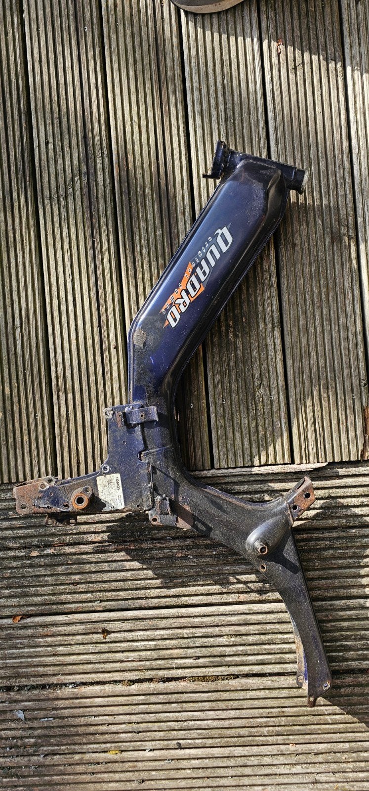 Tomos frame  (geen roest in tank), Ophalen of Verzenden, Gebruikt