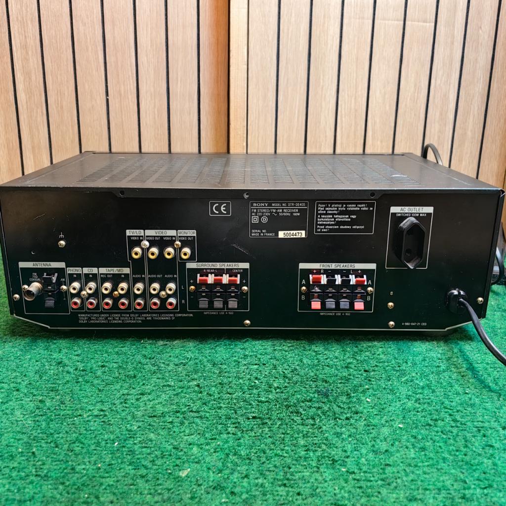 Sony Reciever STR-DE405 - In Nette Staat, Sony, Zo goed als nieuw, Support@sony.com, 1-7-1 Konan, Minato-ku
Tokyo 108-0075
Japan