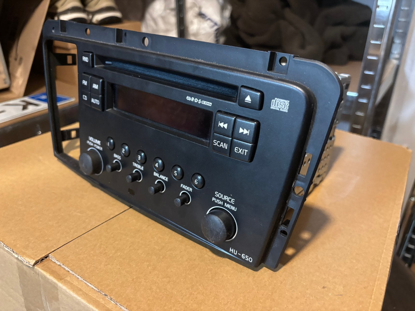 Volvo HU-650 Radio, Ophalen of Verzenden, Gebruikt
