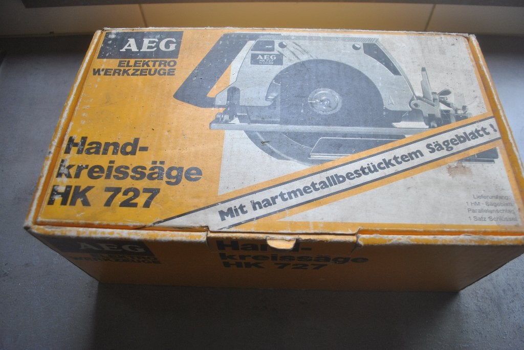 Cirkelzaag, AEG HK727, AEG, Gebruikt, Cirkelzaag, Ophalen of Verzenden