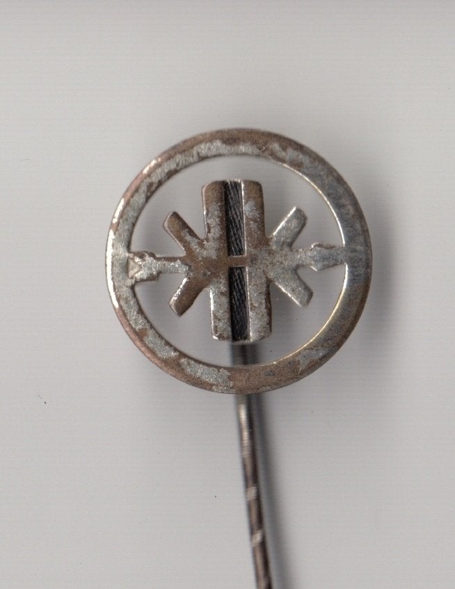 Kreidler Brommer logo Motor speldje, Gebruikt, Niet vindbaar, Niet vindbaar, Speldje of Pin