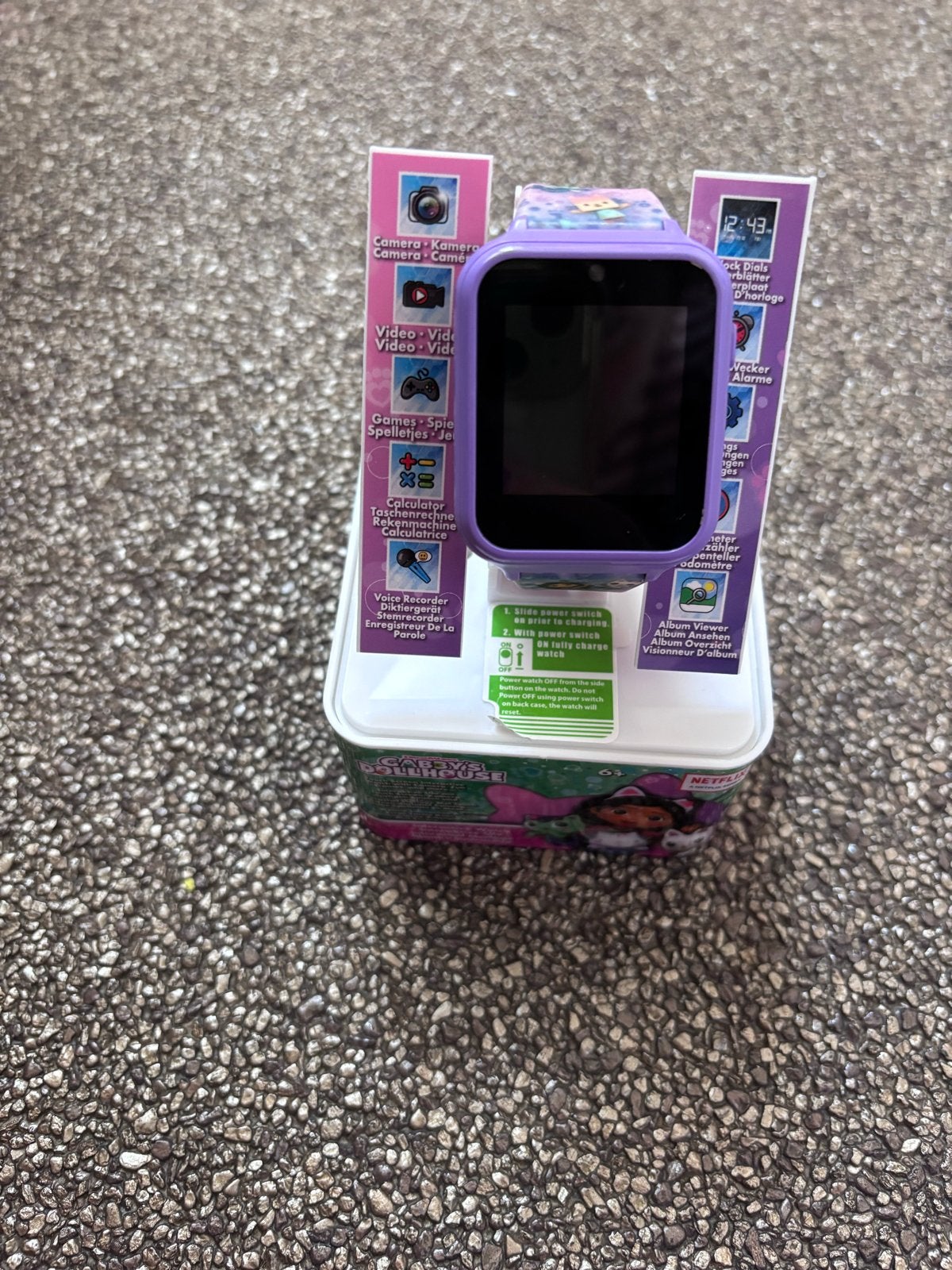 Dorra Smartwatch voor kinderen - Interactief horloge, Ophalen of Verzenden, Nieuw, Paars, Jongen of Meisje