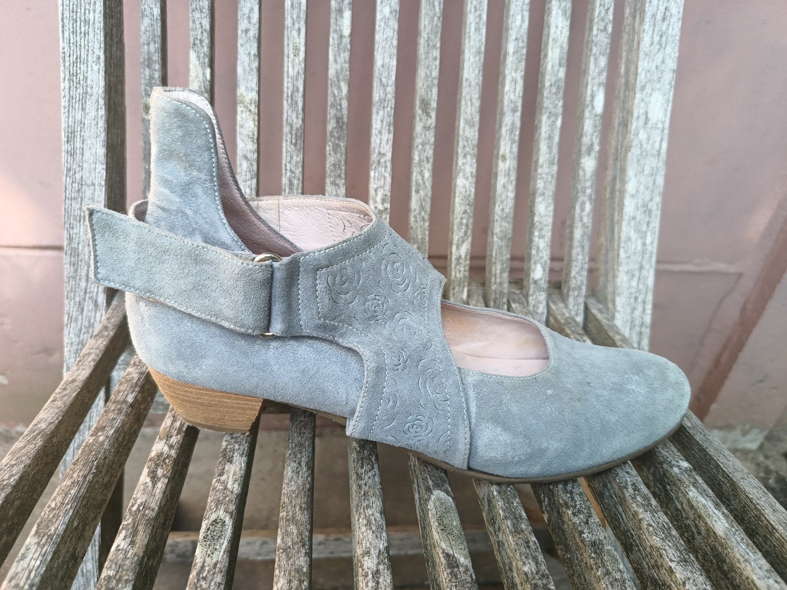 PoccoPazza bandschoen mt 40, Ophalen of Verzenden, Zo goed als nieuw, PoccoPazza, Schoenen met hoge hakken