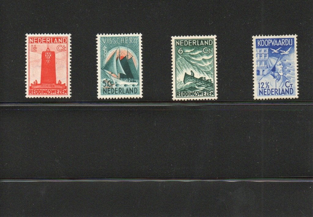 Kinderzegels 257-260 Ongebruikt, Ophalen of Verzenden, T/m 1940