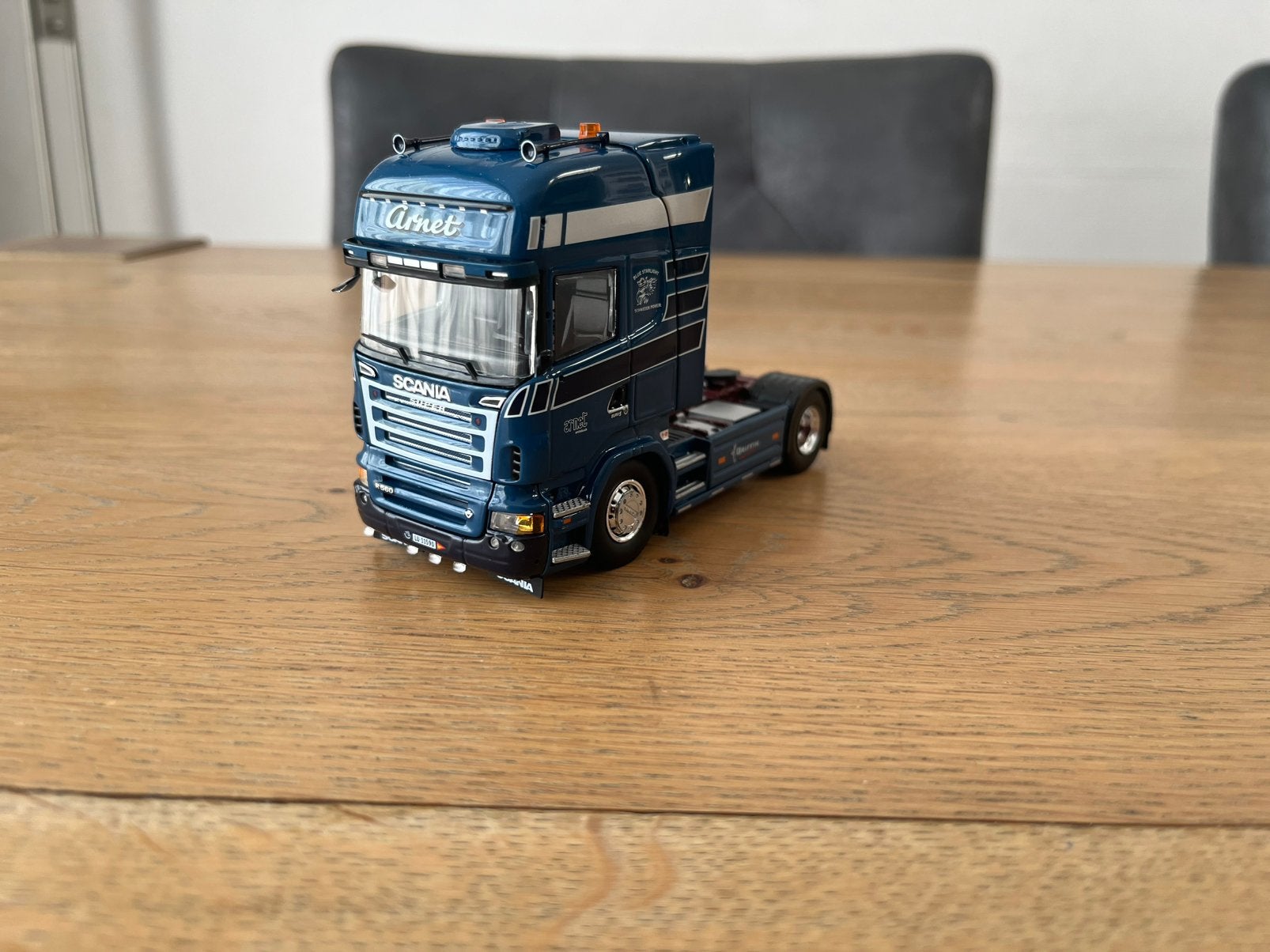 Tekno Scania R5 Arnet, Ophalen of Verzenden, Gebruikt, Bus of Vrachtwagen, Tekno
