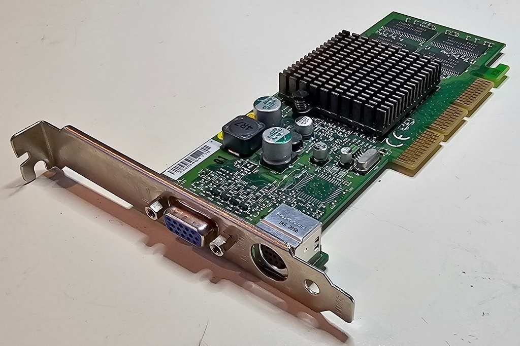 NVIDIA 180-10071-0000-A04 P71 64MB AGP Videocard, Computers en Software, Gebruikt, GDDR, Tv-Out, Ophalen of Verzenden