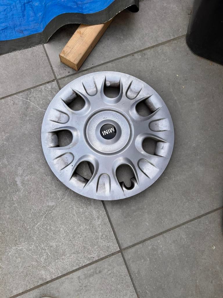 4 stuks MINI wieldoppen 15 inch, Auto diversen, Wieldoppen, Ophalen, Gebruikt
