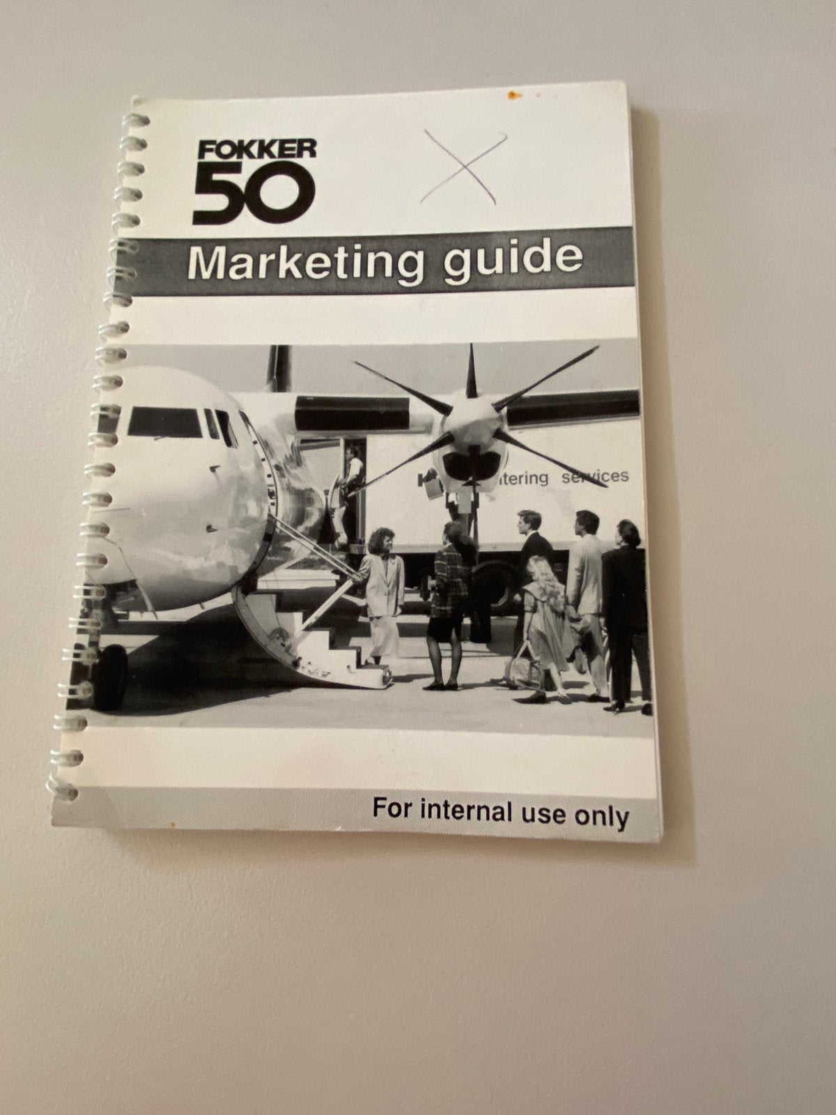 Fokker 50 Marketing Guide Intern gebruik Fokker, Ophalen of Verzenden, Zo goed als nieuw, Boek of Tijdschrift