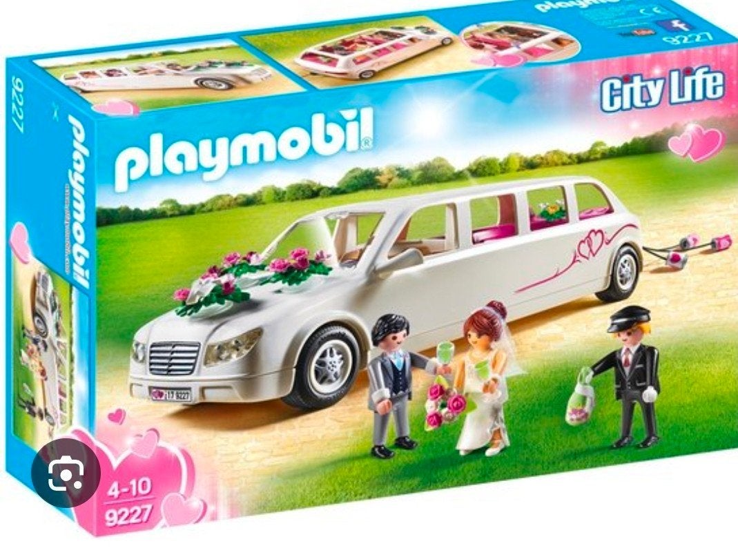 Playmobil City Life Trouwlimousine 9227, Kinderen en Baby's, Speelgoed | Playmobil, Gebruikt, Complete set, Voertuig, Ophalen of Verzenden