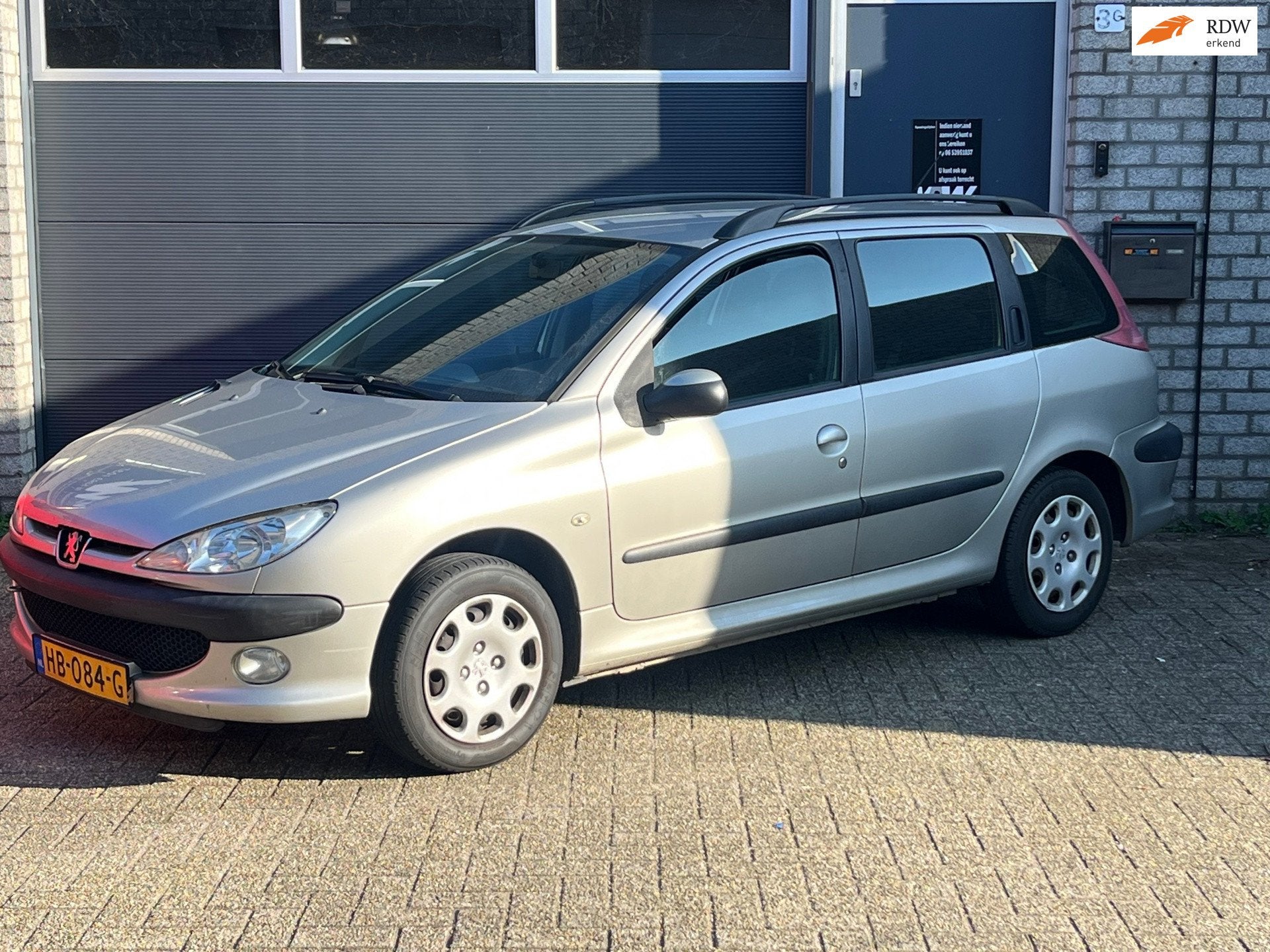 Peugeot 206 SW 1.4 One-line APK 30-10-2026, Auto's, Voorwielaandrijving, 15 km/l, 4 cilinders, Handgeschakeld