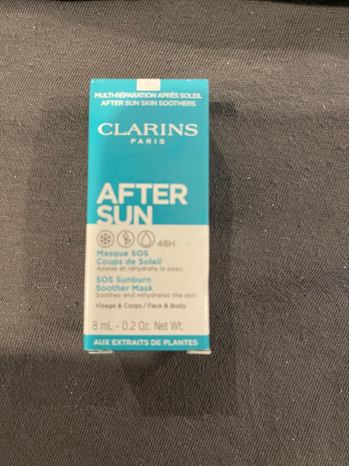 Clarins After Sun SOS Sunburn Soother Mask 8ml, Ophalen of Verzenden, Nieuw, Zonnebrand of After Sun