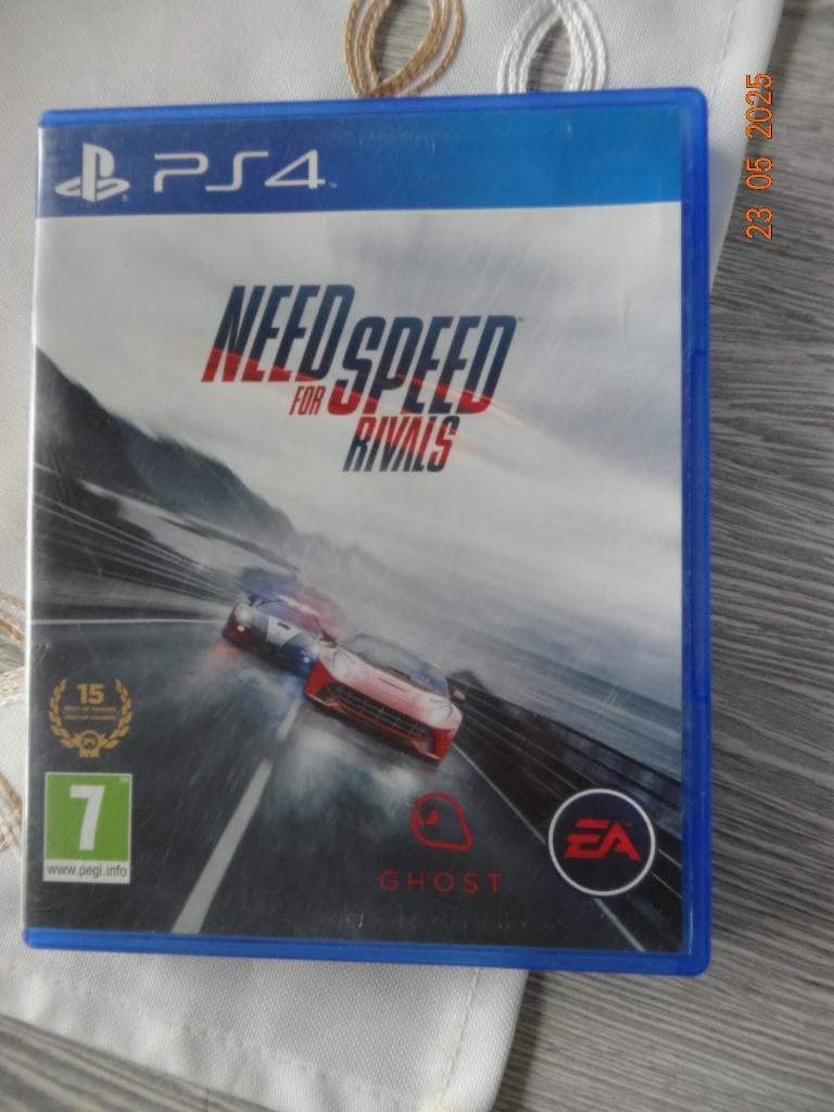 GOED WERKEND ps4 GAME, NEED FOR SPEED RIVALS geen krasje, Spelcomputers en Games, Games | Sony PlayStation 4, 1 speler, Racen en Vliegen