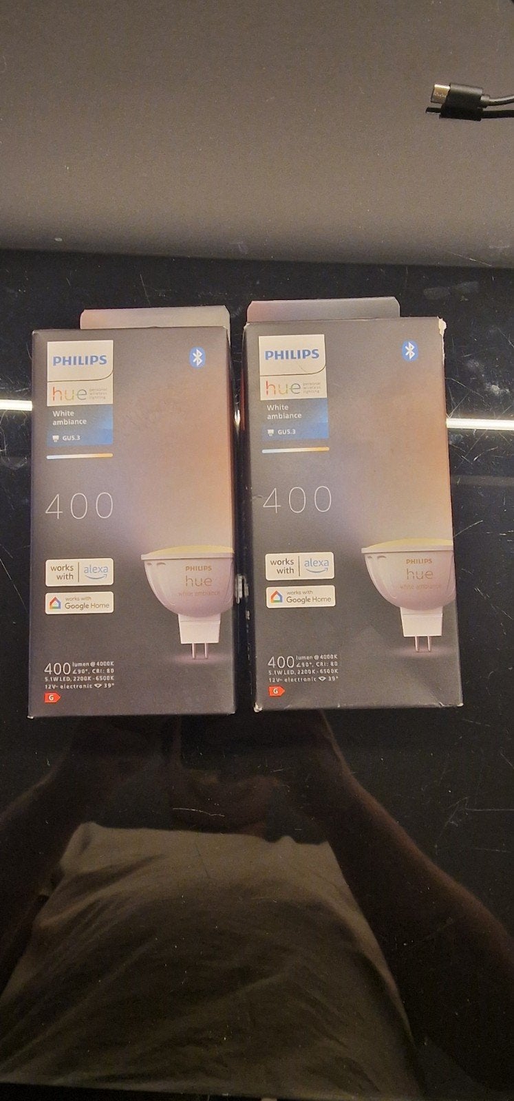 Philips Hue White Ambiance GU10 - 400 lumen (2 stuks), Meerkleurig, Nieuw, Ophalen of Verzenden, Philips Hue
