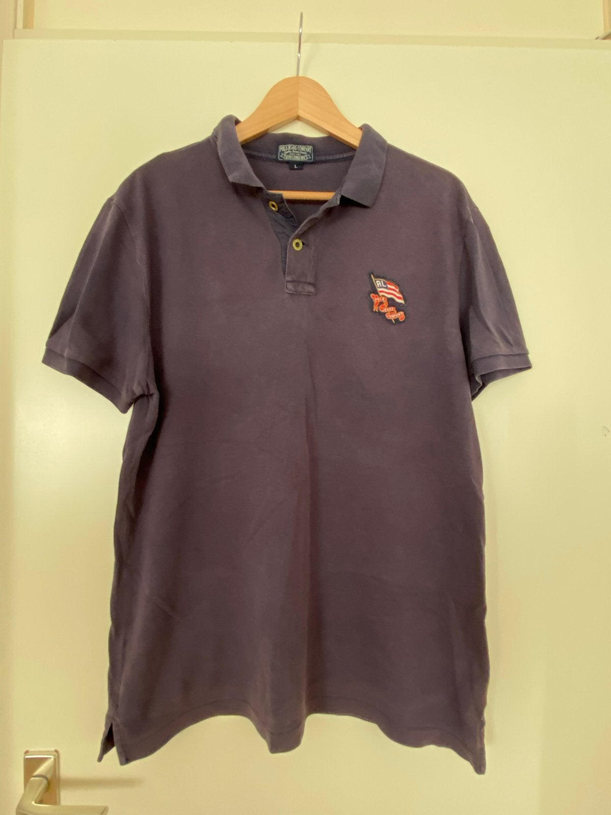 Polo Ralph Lauren Polo Jeans Company Heren Polo Maat L, Ophalen of Verzenden, Gedragen, Maat 52/54 (L), Blauw