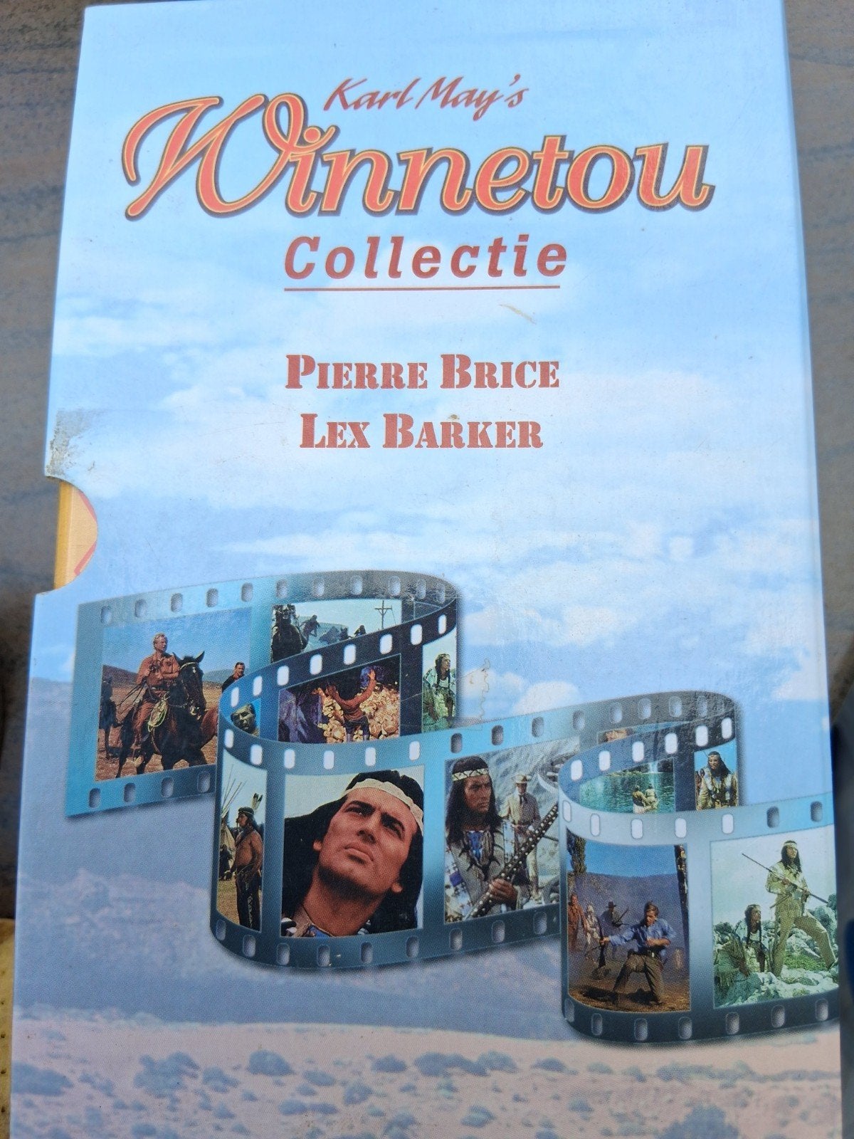 Karl May's Winnetou Collectie VHS Boxset, Cd's en Dvd's, VHS | Film, Boxset, Gebruikt, Ophalen of Verzenden, Actie en Avontuur