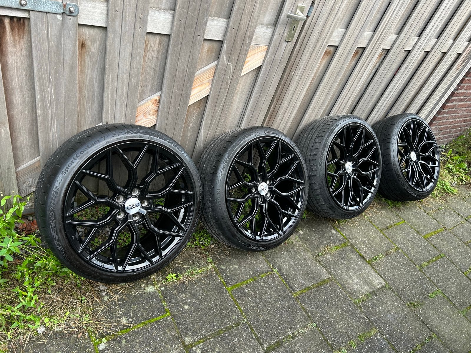 19 inch Vossen velgen a3 s3 Golf 5 6 7 8 gti gte gtd r, Gebruikt, Banden en Velgen, 235 mm, Personenwagen