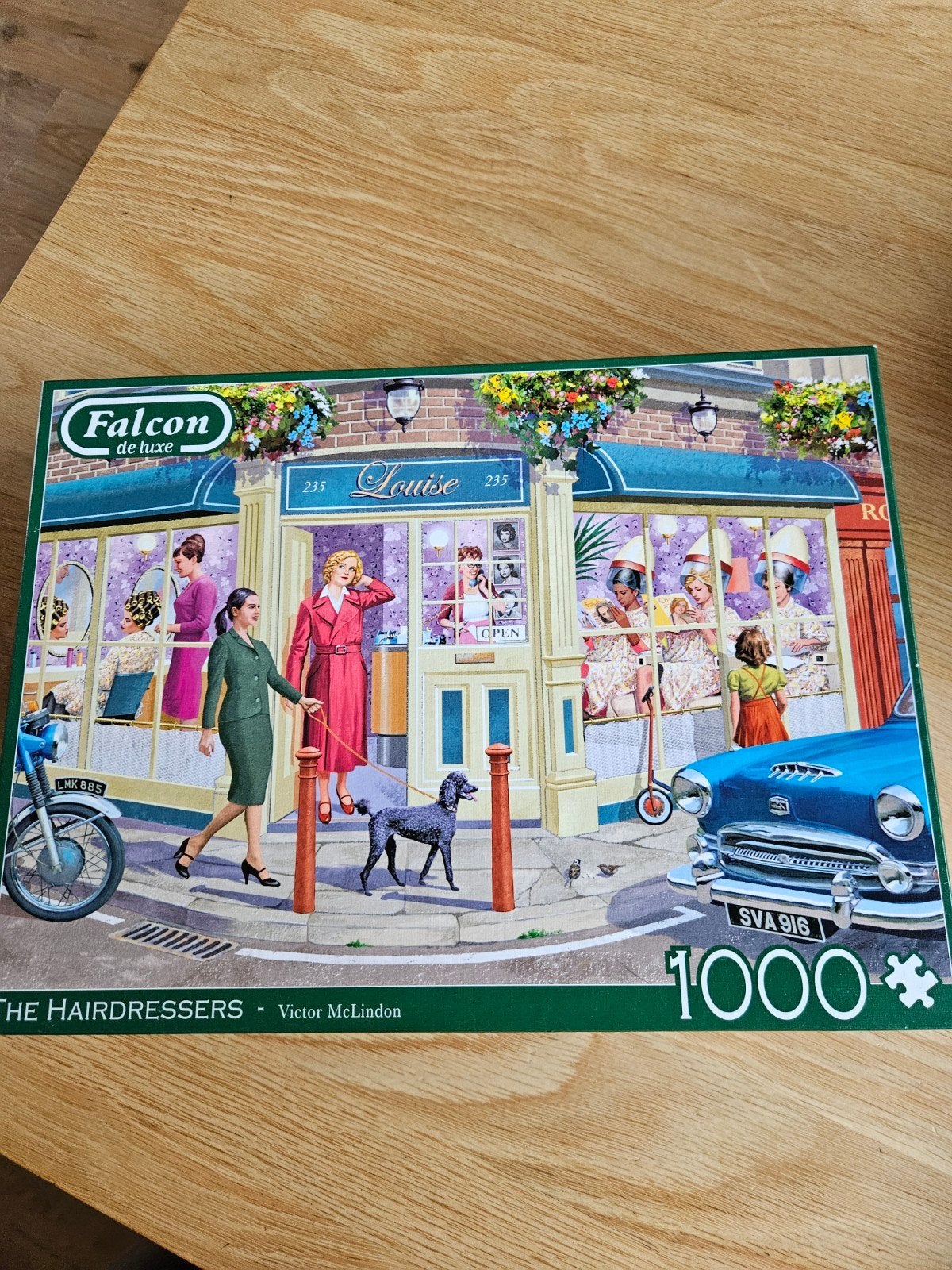 Falcon puzzel, Ophalen of Verzenden, Zo goed als nieuw