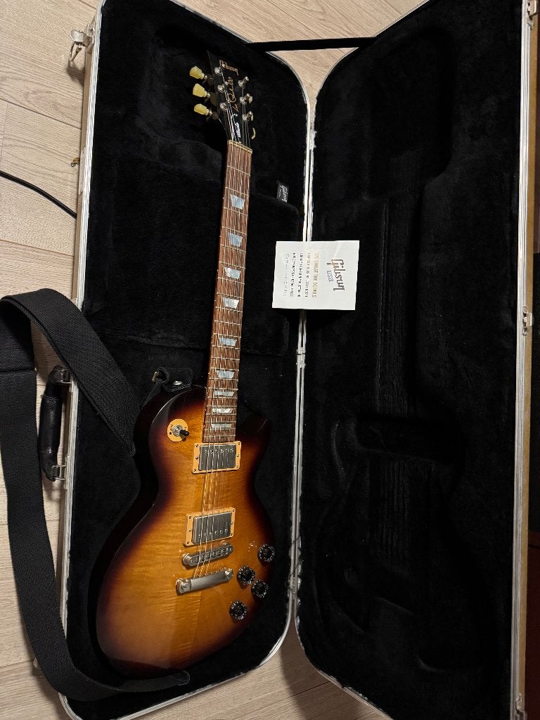 Gibson Les Paul Studio 100 Desert Burst, Muziek en Instrumenten, Ophalen, Met versterker, Zo goed als nieuw, Solid body