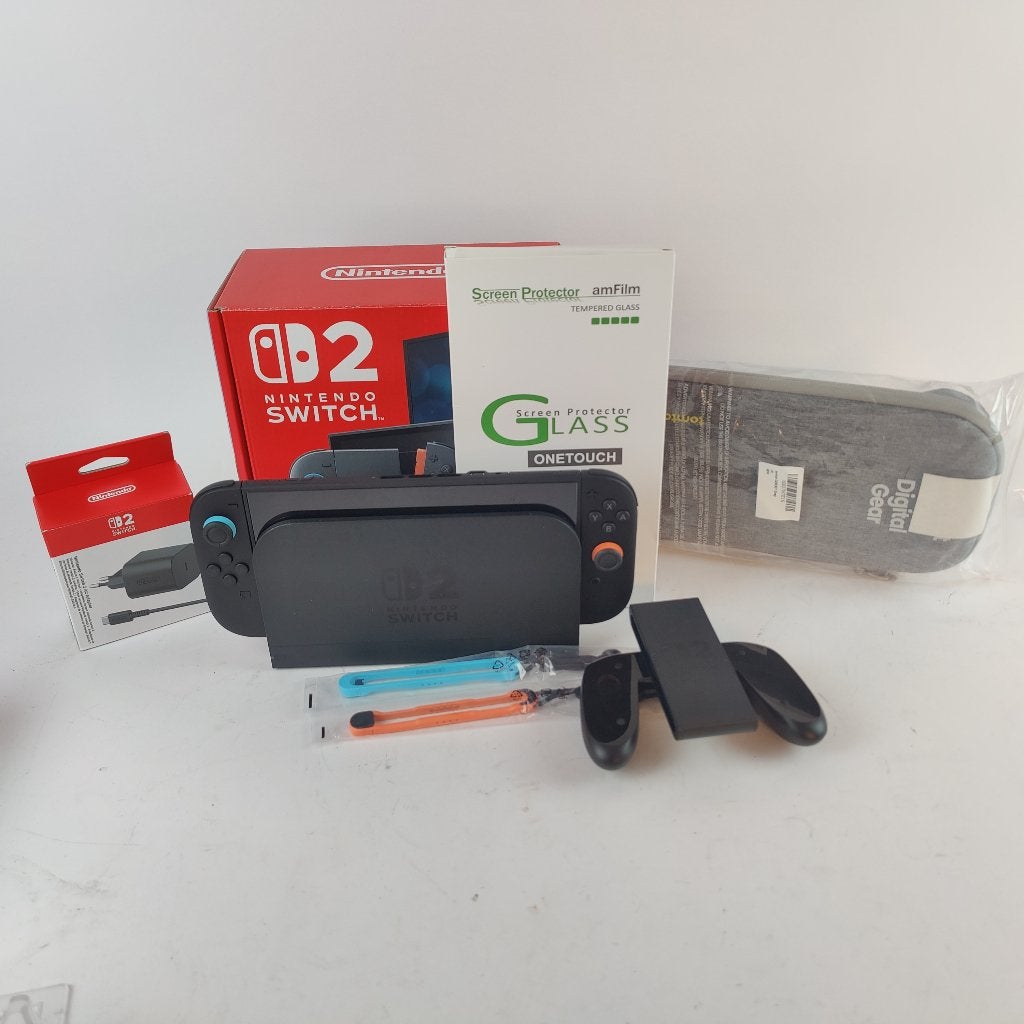 Nintendo Switch 2 compleet + Case & screenprotector, 1 speler, Ophalen of Verzenden, Zo goed als nieuw, X