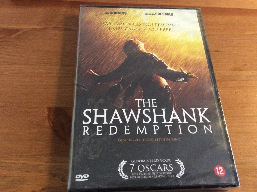 The Shawshank Redemption. dvd. nieuw in folie, Vanaf 12 jaar, Ophalen of Verzenden, Nieuw in verpakking