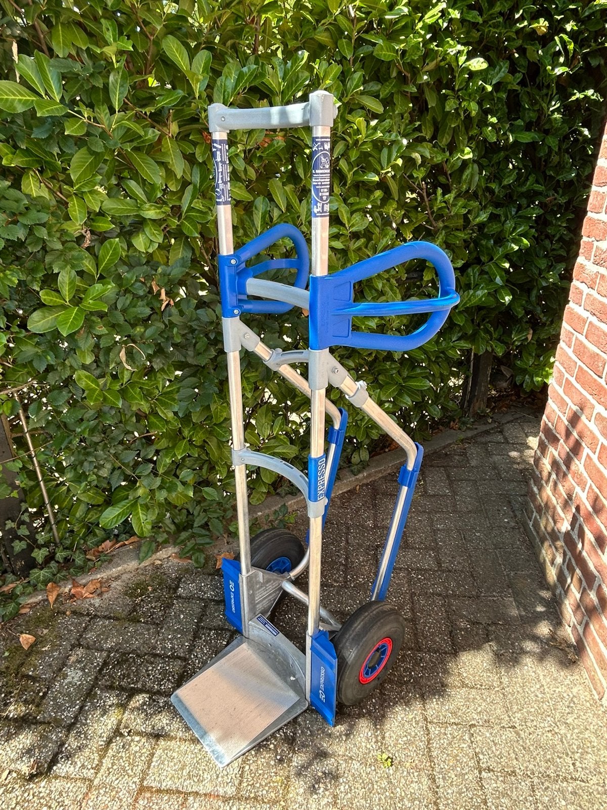 Expresso steekwagen zo goed als nieuw, Doe-het-zelf en Verbouw, Transportwagens, 60 tot 80 liter, Ophalen of Verzenden, Zo goed als nieuw