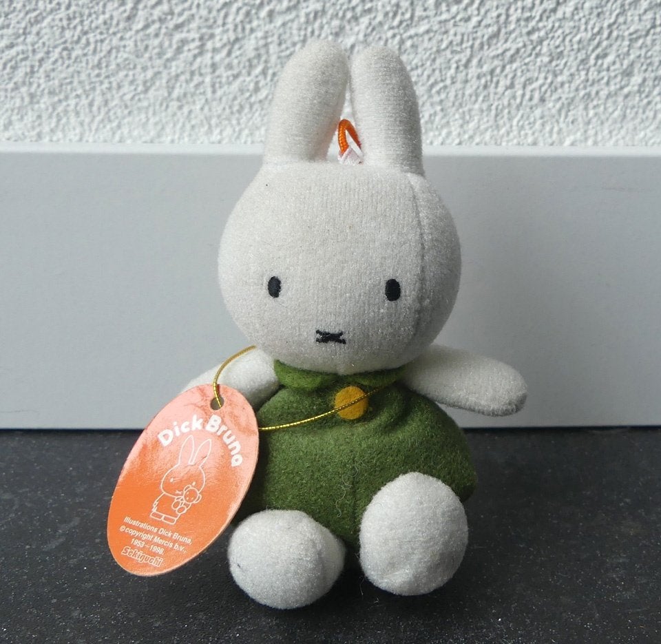 Nijntje knuffeltje pluche hanger Dick Bruna Sekiguchi, Overige merken, Konijn, Nijntje, Ophalen of Verzenden
