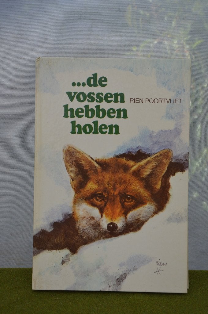 Vintage Rien Poortvliet boek: De vossen hebben holen 1977, Boeken, Ophalen of Verzenden, Gelezen, Rien Poortvliet, Prentenboek