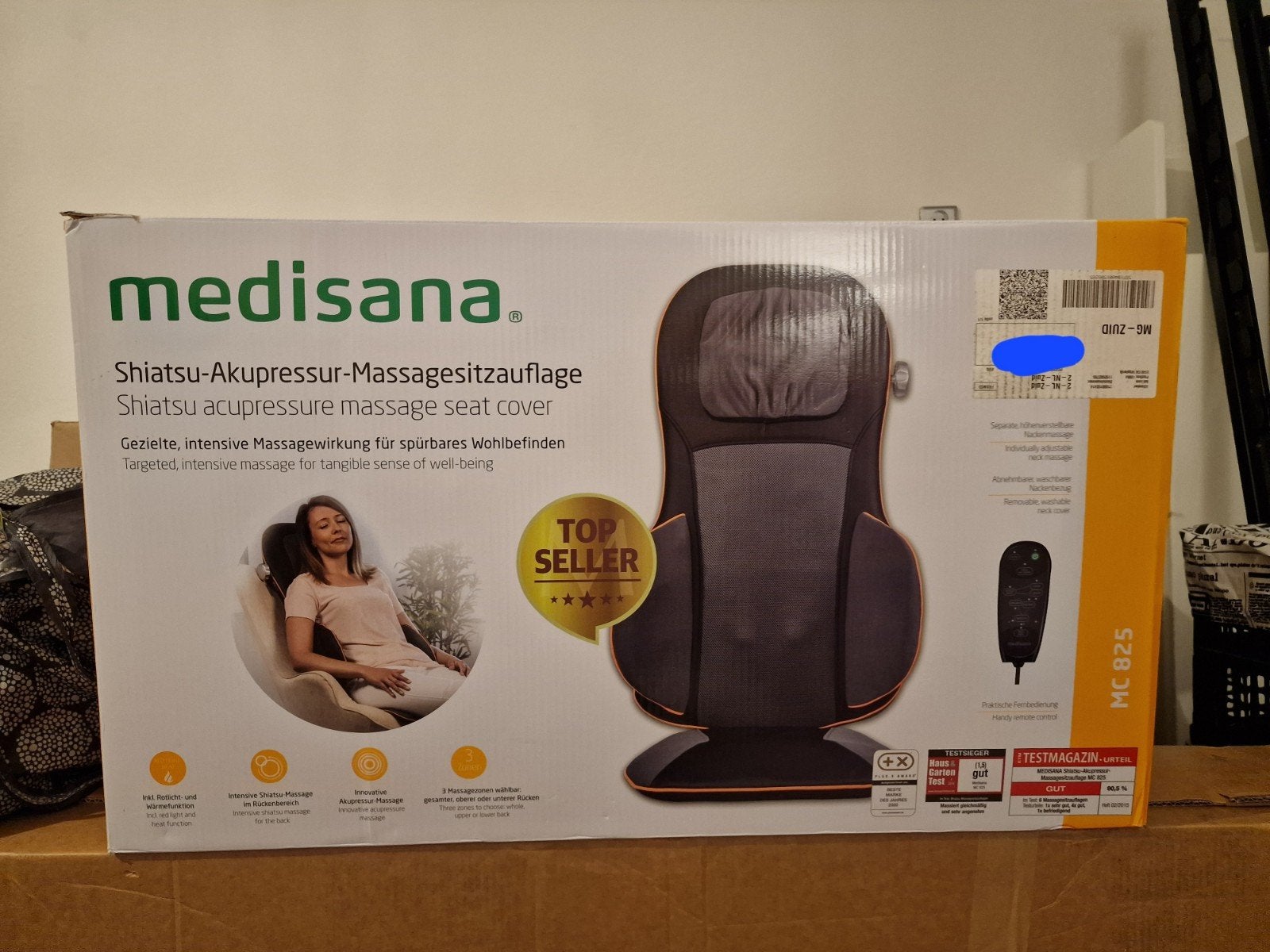 Shiatsu-acupressure massage seat cover, Ophalen of Verzenden, Zo goed als nieuw, Apparaat