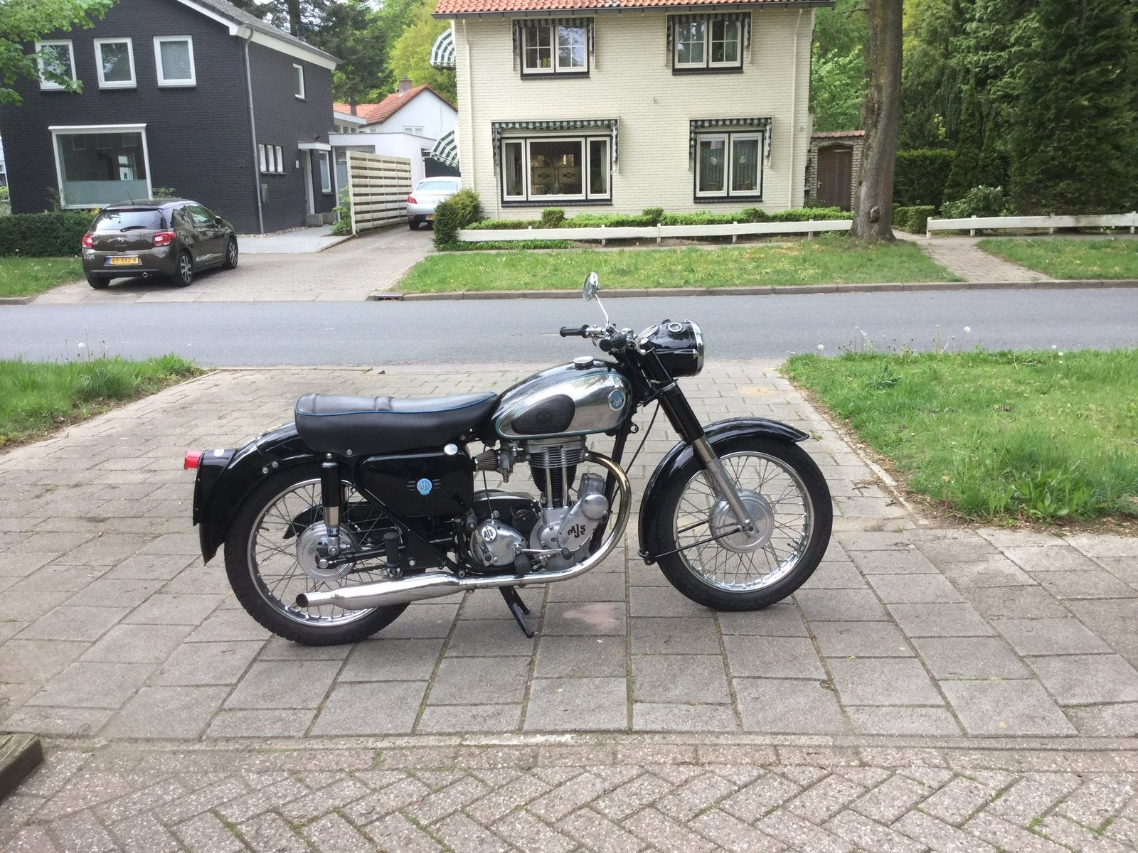 AJS 16ms 1957, Toermotor