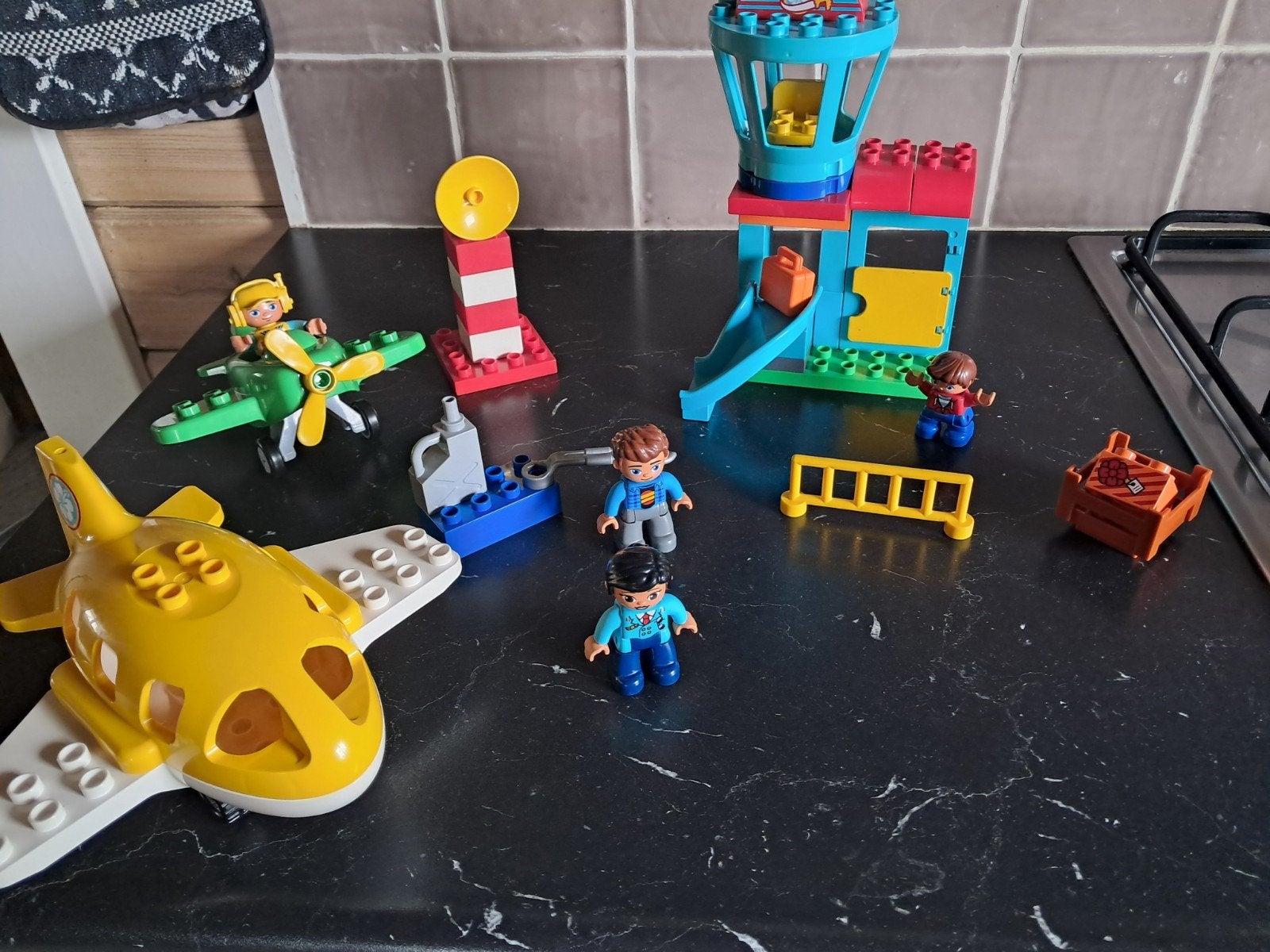 Duplo Groot Vliegveld, Ophalen of Verzenden, Zo goed als nieuw, Duplo