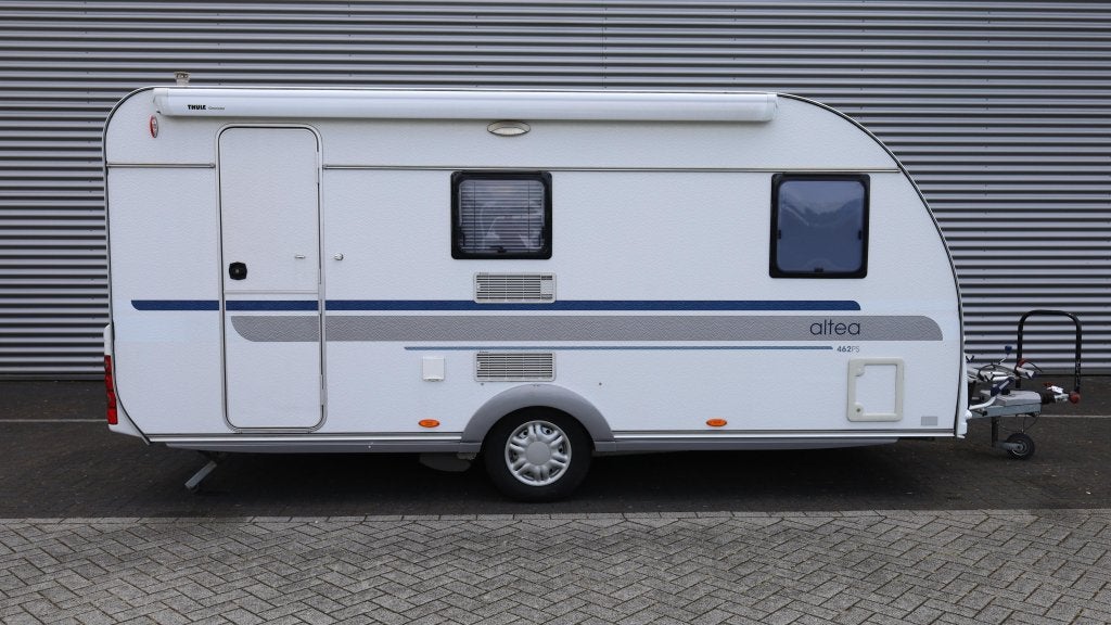Adria Altea 462 PS mover + wandluifel, Schokbreker, Bedrijf, Treinzit, 4 tot 5 meter
