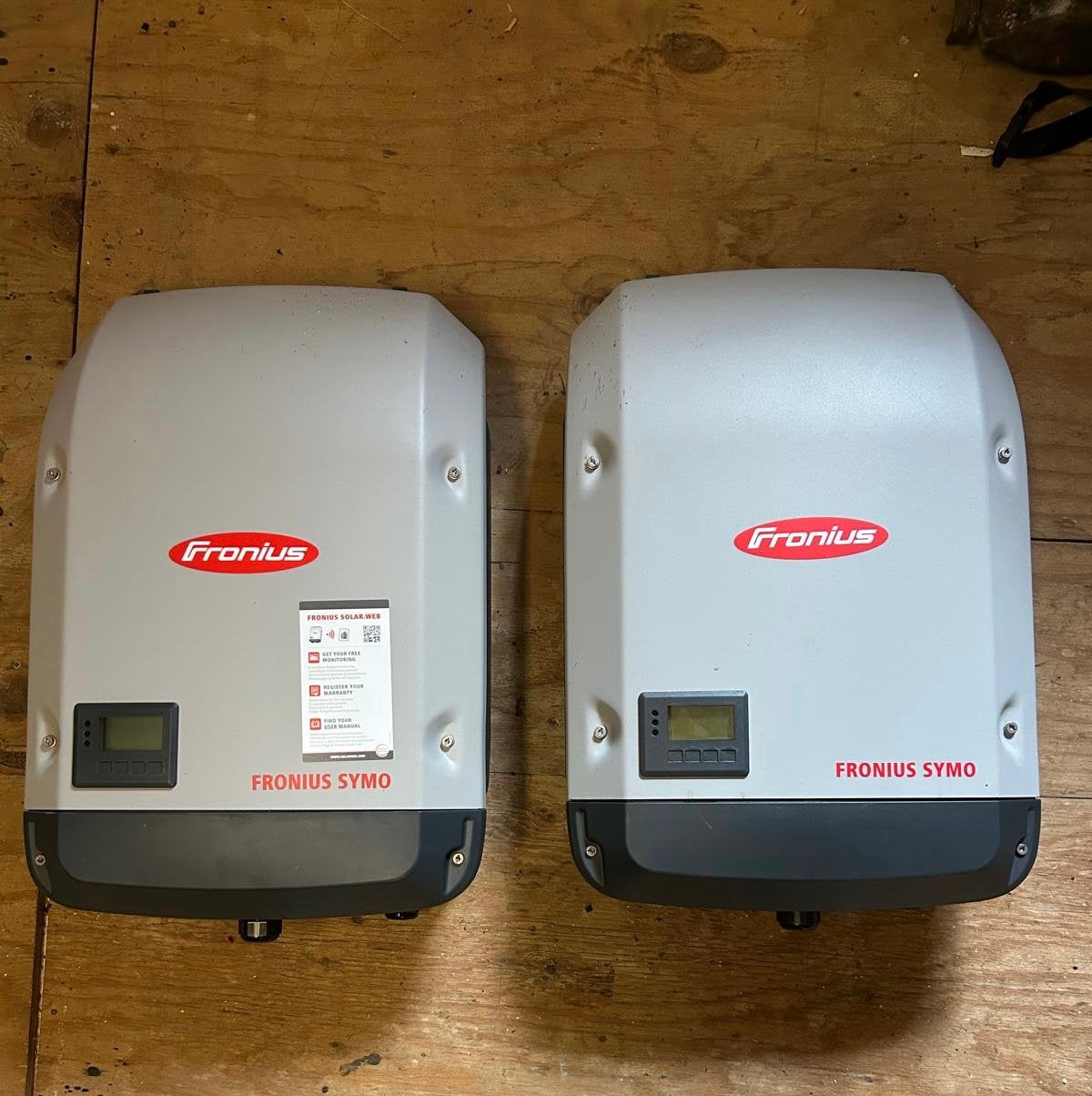 2x Fronius Symo omvormer 5.0 & 6.0 kW (2017-2021) – 3-fase, Ophalen of Verzenden, Zo goed als nieuw
