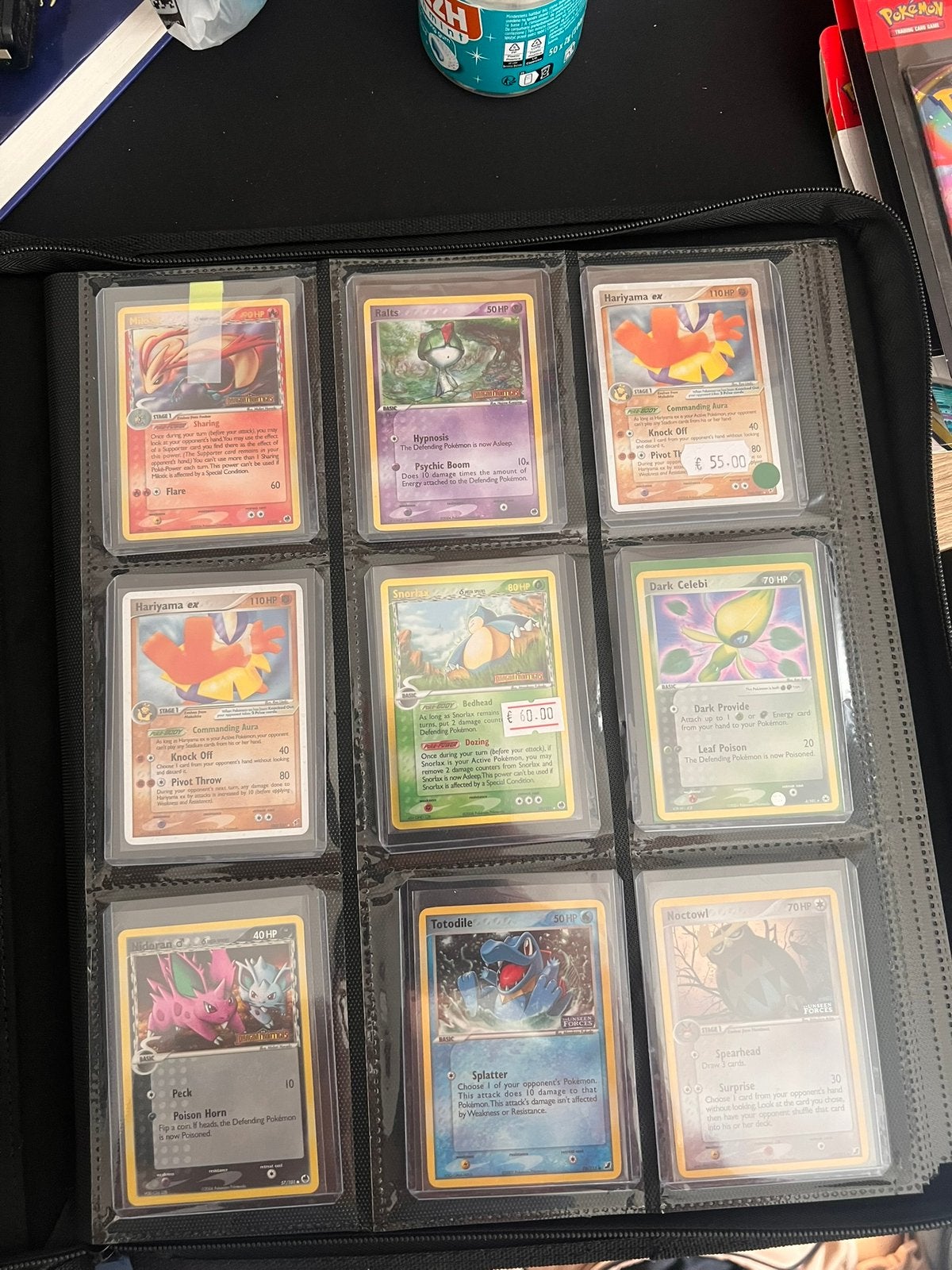 Pokémon Kaarten Lot EX Deoxys Emerald Crystal Guardians, Ophalen of Verzenden, Zo goed als nieuw, Meerdere kaarten