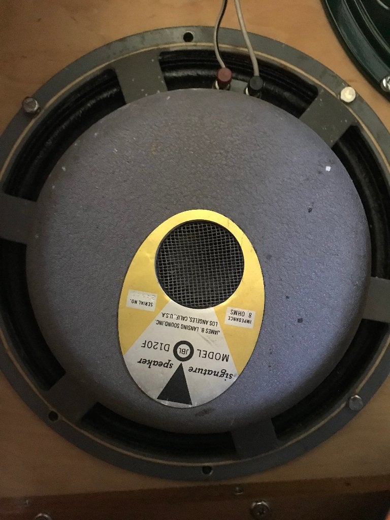 JBL D120F en D130F, Ophalen of Verzenden, Gebruikt, Gitaar, 50 tot 100 watt