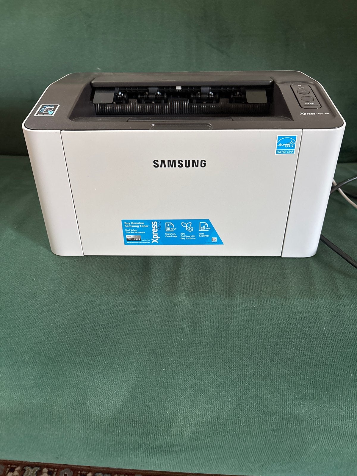 Samsung Xpress M2026W Laserprinter - Draadloos & NFC, Ophalen, Zwart-en-wit printen, Printer, Zo goed als nieuw