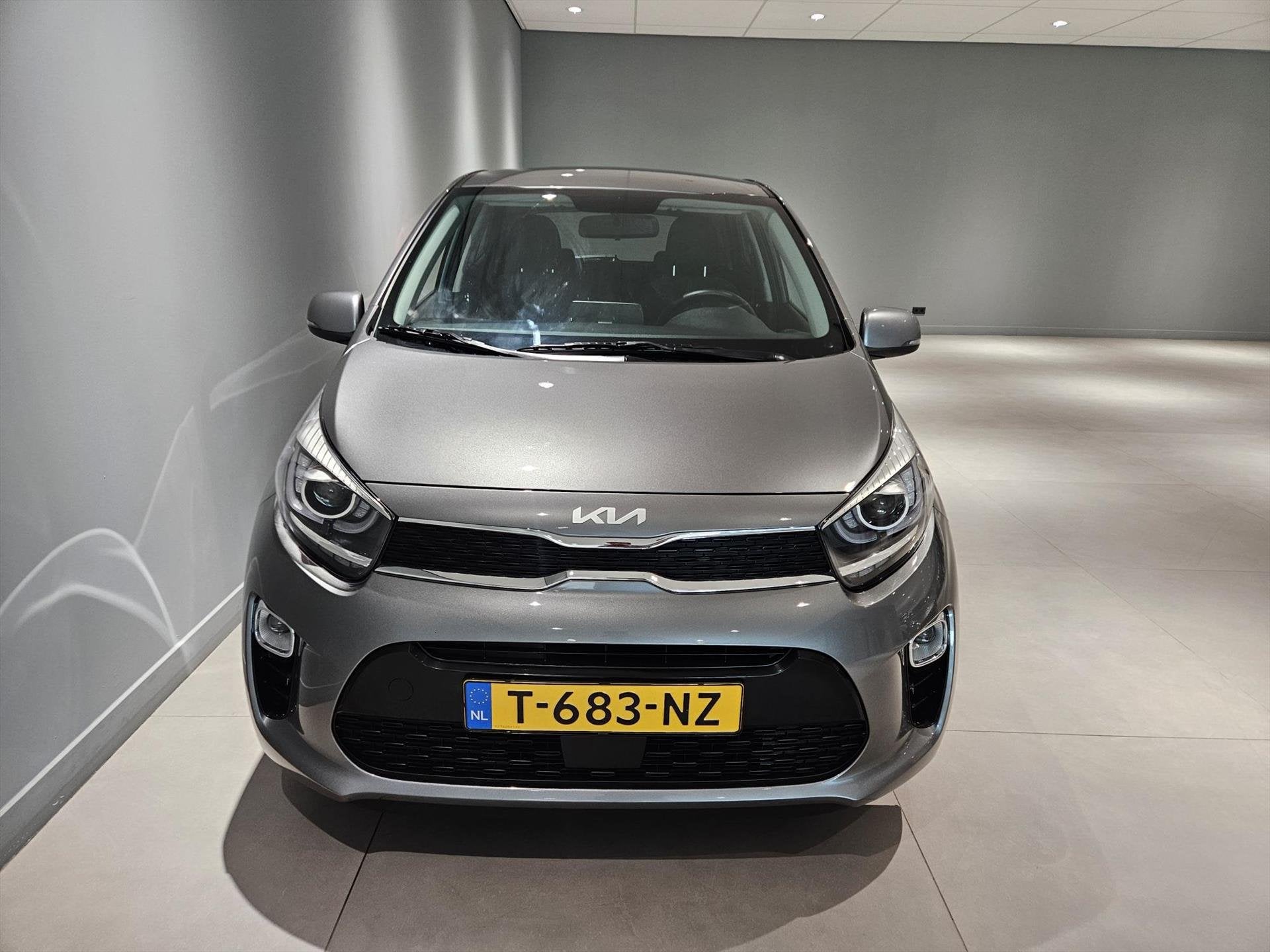KIA Picanto 1.0 DPi 67pk 4-zits DynamicPlusLine Navi/ Clima/, 12 maanden, Stof, Gebruikt, 4 stoelen