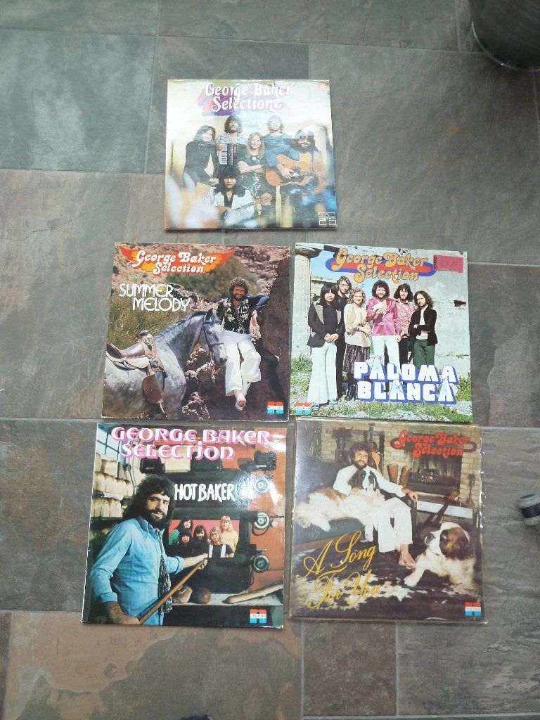 George baker Selection waarvan 1x met 2 lp's, Cd's en Dvd's, Vinyl | Pop, Ophalen of Verzenden, Zo goed als nieuw