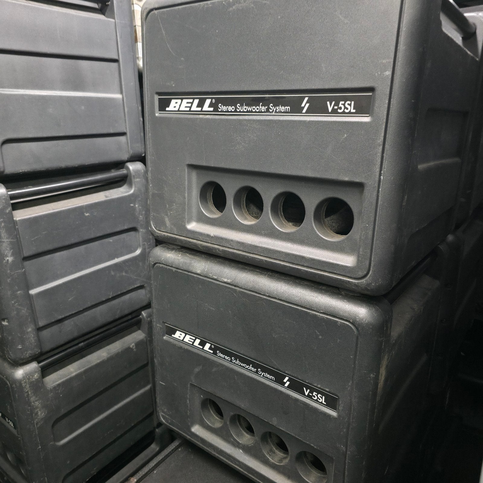 BELL V-5SL SUBS 15 inch met interne filter voor tops, Audio, Tv en Foto, Ophalen, Subwoofer, Overige merken