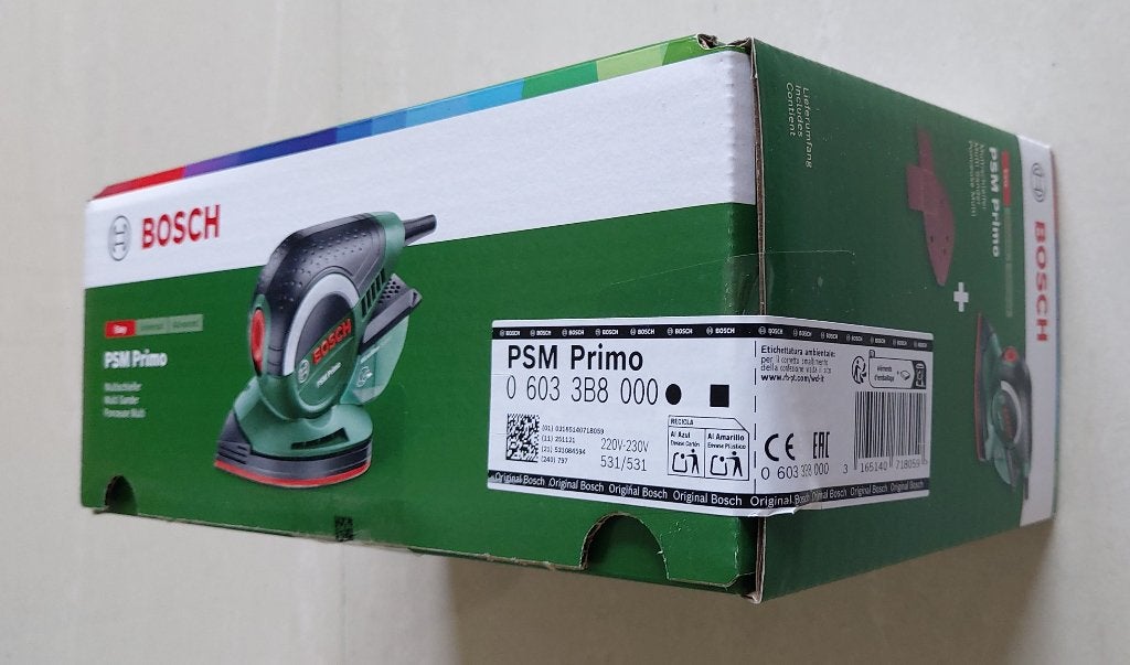 Bosch PSM Primo Multischuurmachine, Doe-het-zelf en Verbouw, Gereedschap | Schuurmachines, Ophalen, Nieuw, Minder dan 600 watt
