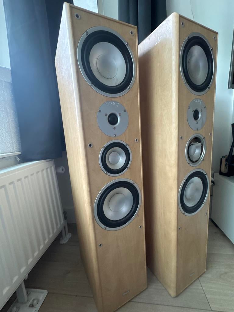 Set 2x Magnat Motion 100, Audio, Tv en Foto, Luidsprekers, Gebruikt, Magnat, Ophalen of Verzenden, 120 watt of meer