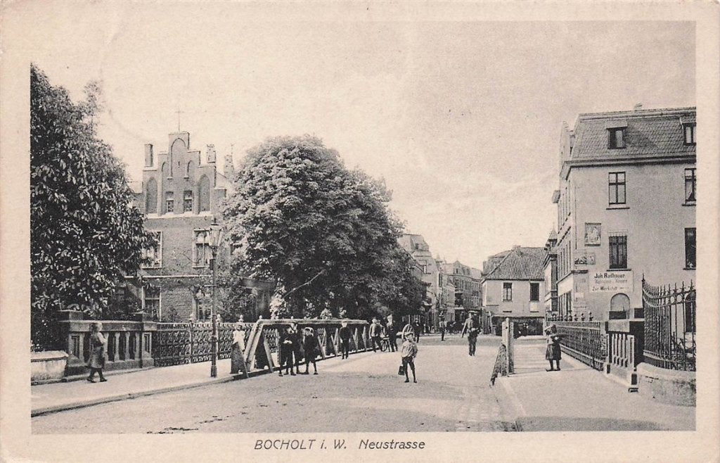 703-112-029 Bocholt Neustrasse, Verzamelen, Verzenden, Voor 1920, Duitsland