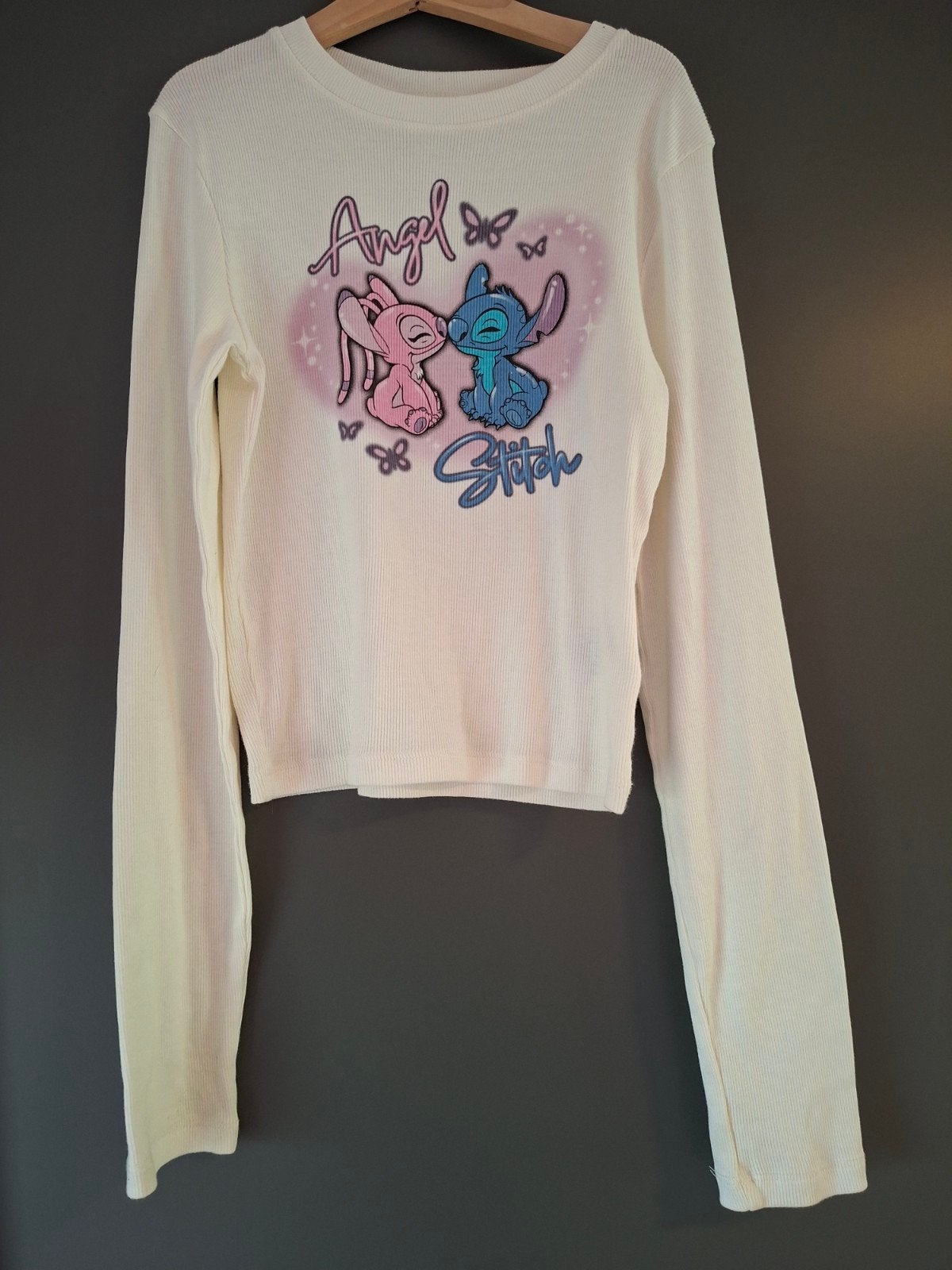 Leuk Shirt met STITCH!, Kinderen en Baby's, Kinderkleding | Maat 158, Ophalen, Meisje, H&M, Nieuw