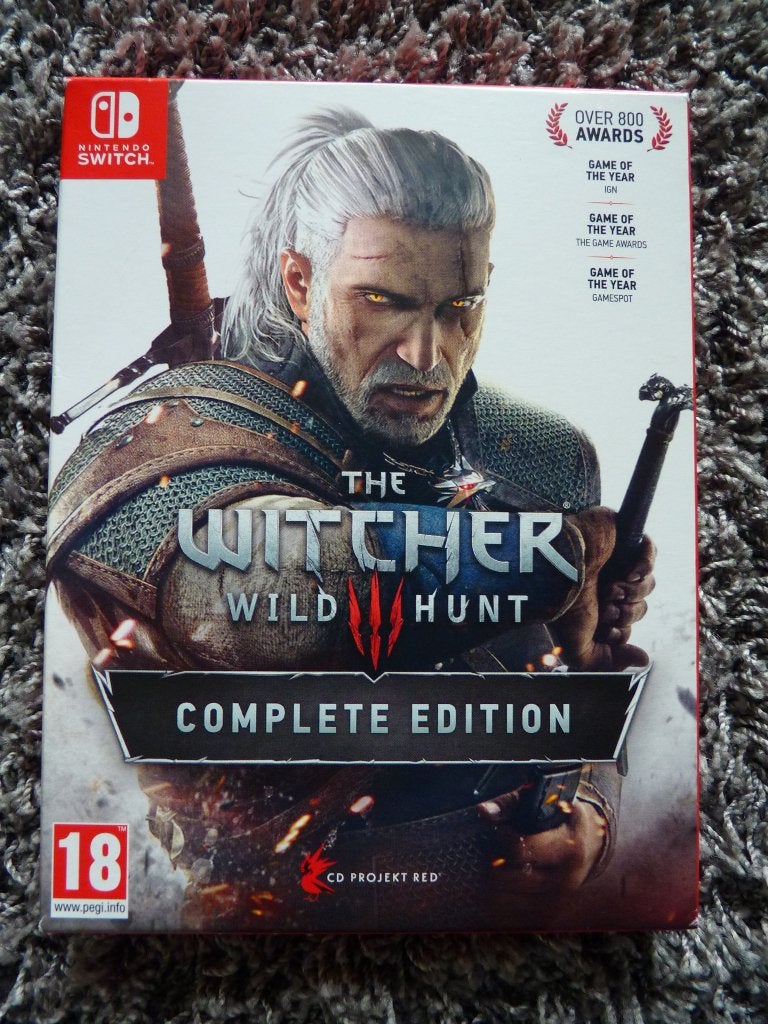 The Witcher Wild Hunt 3 +alle DLC's en Expansions Switch 1&2, Spelcomputers en Games, Avontuur en Actie, Vanaf 18 jaar, 1 speler
